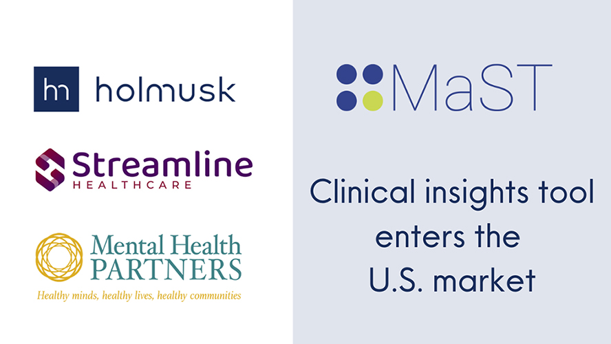 Holmusk and Streamline Healthcare Solutions Announce Strategic Partnership To Bring Behavioral Health Predictive Analytics Tool to US Market